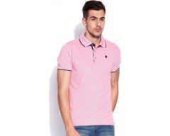 Lee Solid Men's Polo T-Shirt