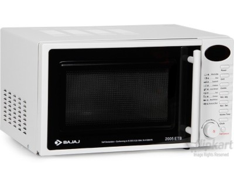 Bajaj 2005ETB 20 L Grill Microwave Oven(White)